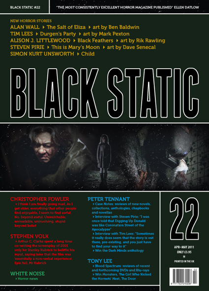 Black Static 22 Cover